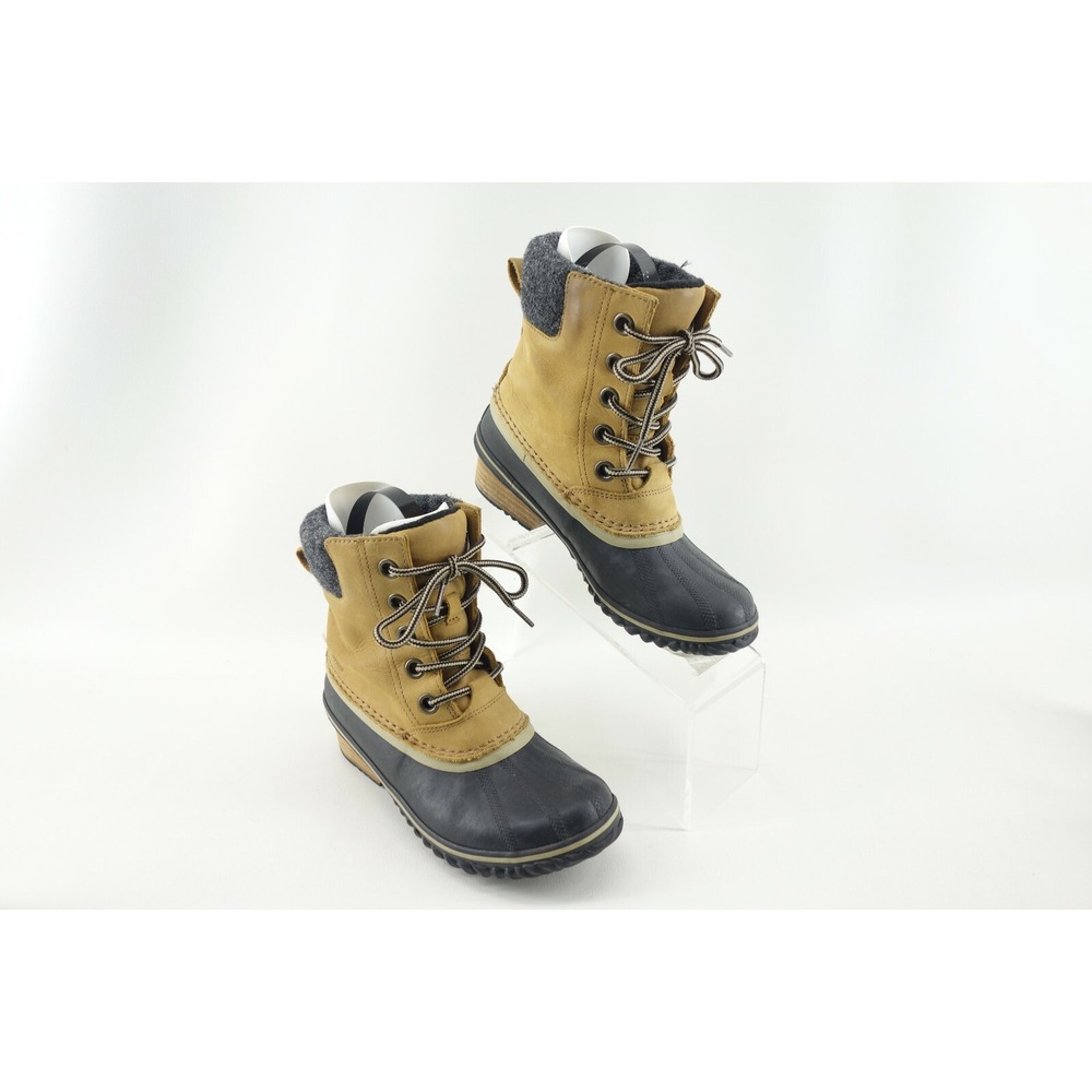 Sorel Womens Slimpack II Lace Up Waterproof Duck Boots SZ 6 US 37 EU NL2348-286